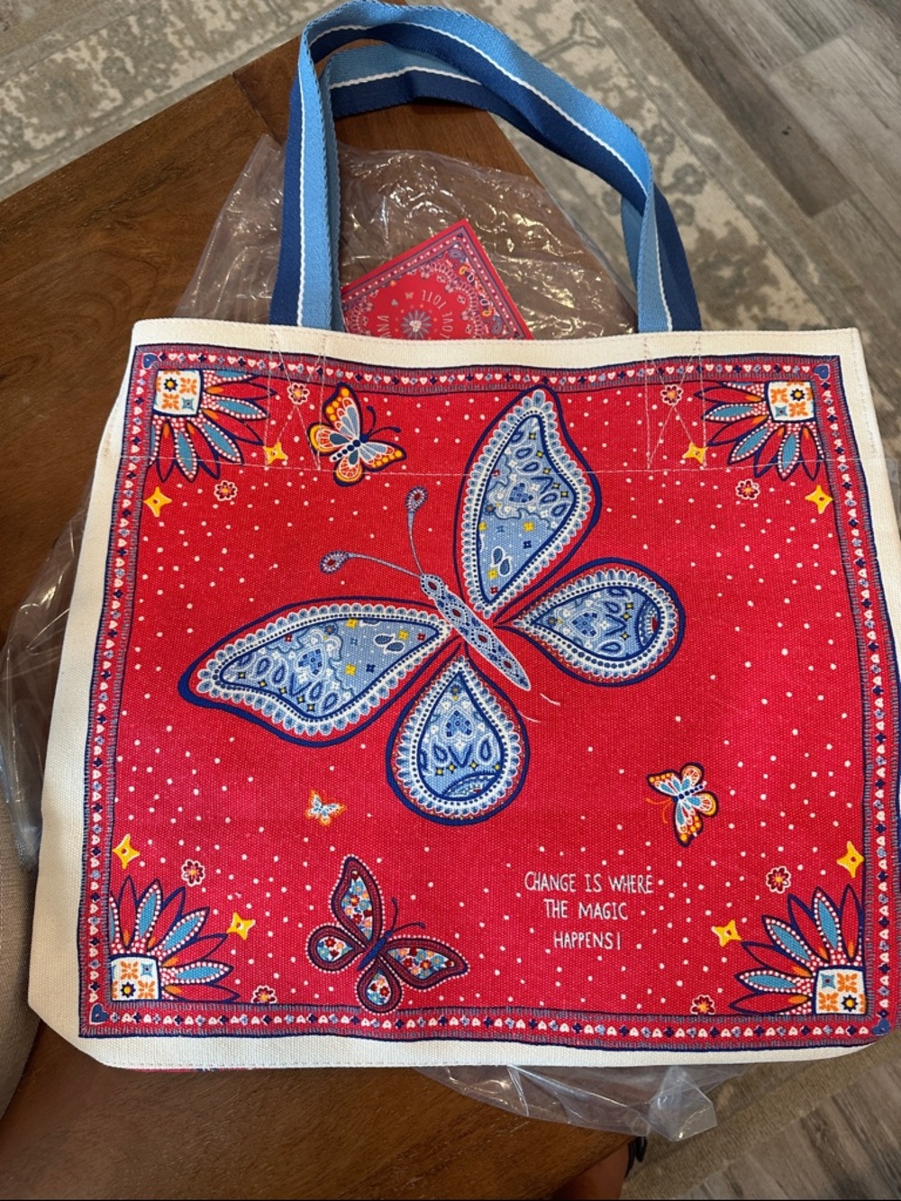 New Brighton Bandana Love Tote